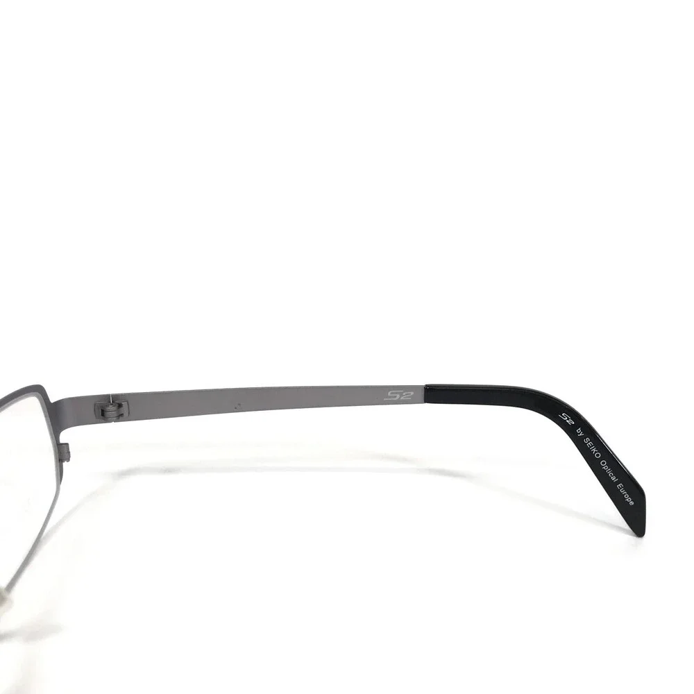 Seiko Eyeglasses Frames SZ500 565 Matte Brown Grey Rectangular 52-18-135